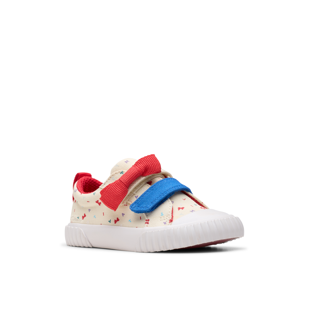 Clarks - RDFoxingBow T - Cotton - Shoes