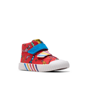 Clarks - RDFoxingHi T - Red Canvas - Canvas Shoes