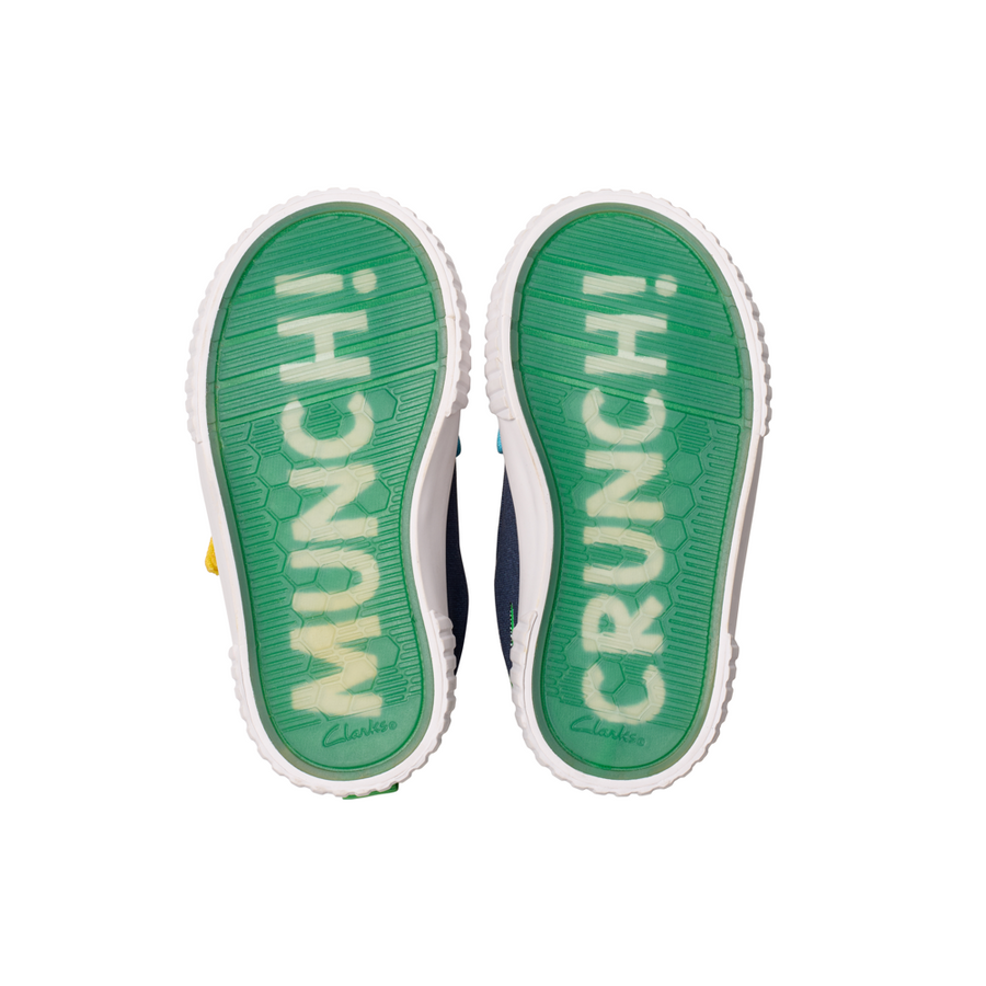 Clarks - RDFoxingAceT - Navy Canvas - Canvas Shoes