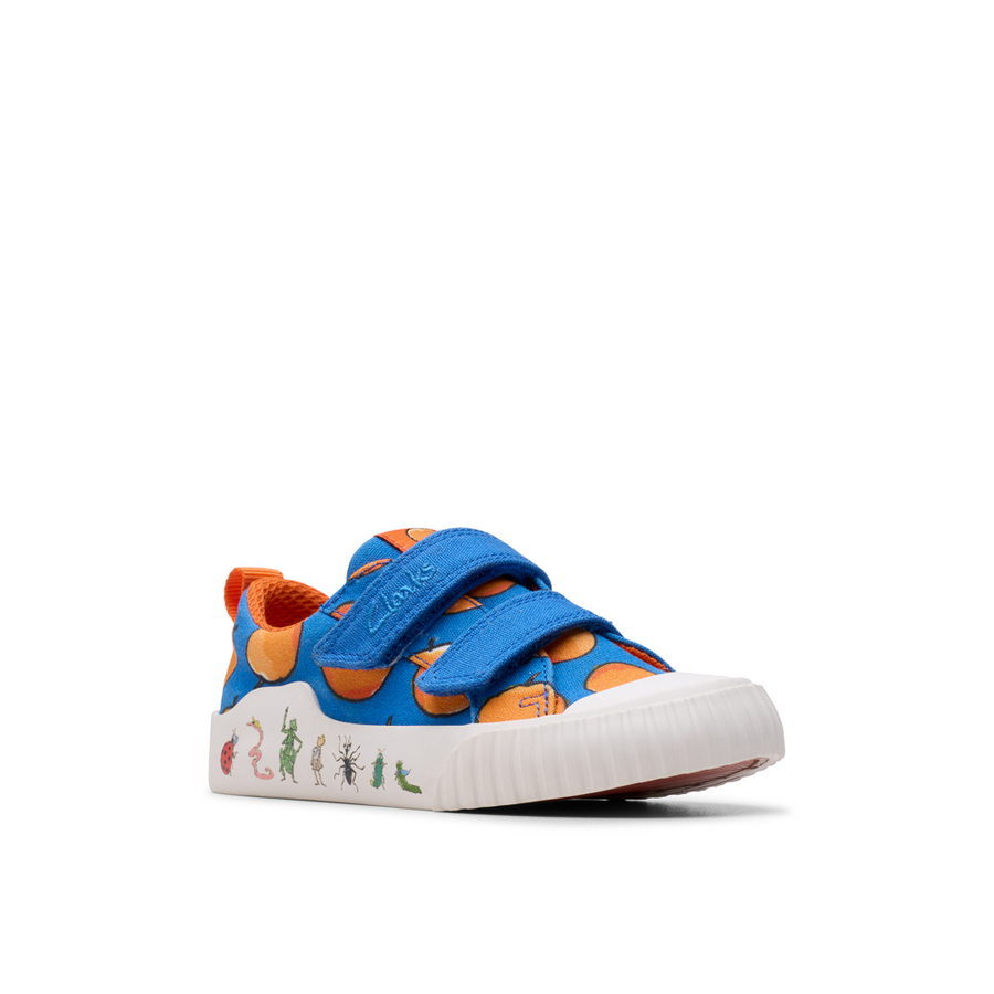 Clarks - RDFoxingAir T - Blue Canvas - Canvas Shoes