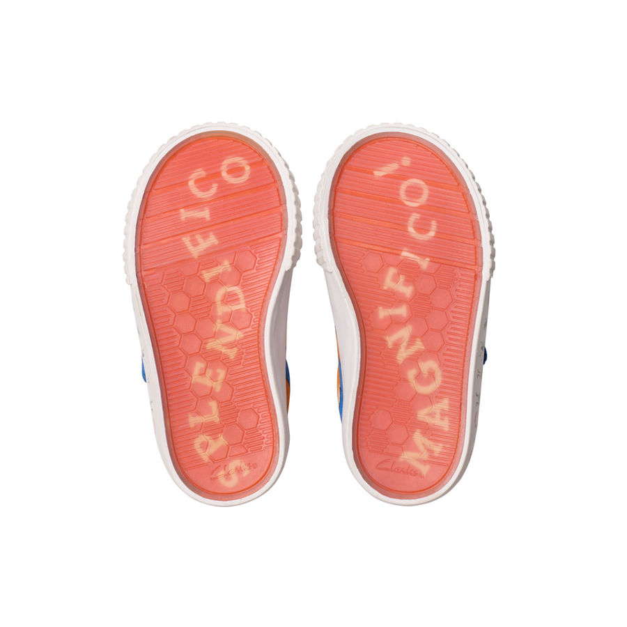 Clarks - RDFoxingAir T - Blue Canvas - Canvas Shoes