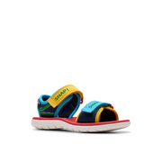 Clarks - RDSurfingAceK - Navy Print - Sandals
