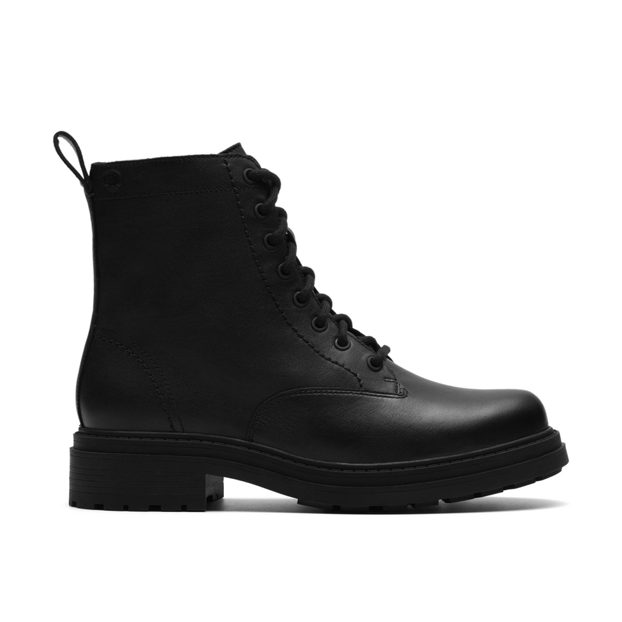 Clarks - Orinoco3 Style - Black Leather - Boots