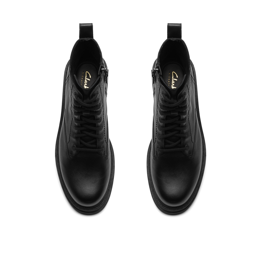 Clarks - Orinoco3 Style - Black Leather - Boots