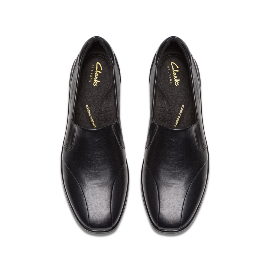 Clarks - Lynell Edge - Black Leather - Shoes