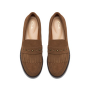 Clarks - Hana Loafer - Waalnut Suede - Shoes