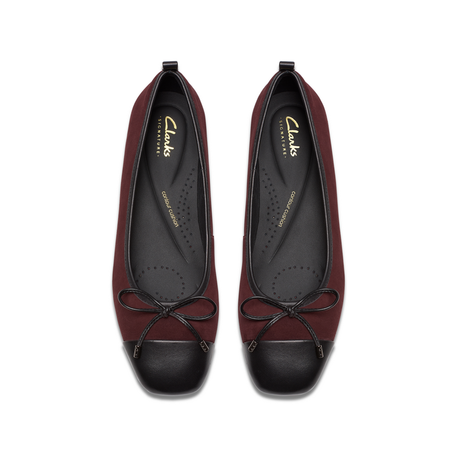 Clarks - Ubree15 Poppy - Merlot Combi - Shoes