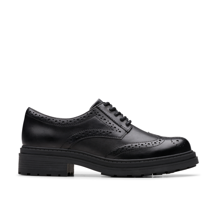 Clarks - Orinoco3 Derby - Black Leather - Shoes
