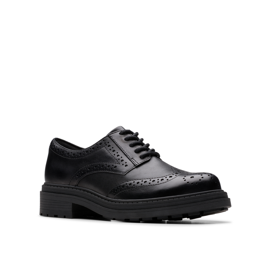 Clarks - Orinoco3 Derby - Black Leather - Shoes