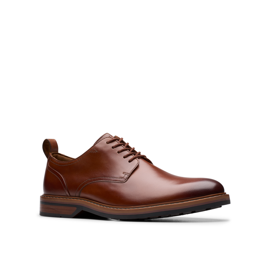 Clarks - Aldwin Lace - Tan Leather - Shoes