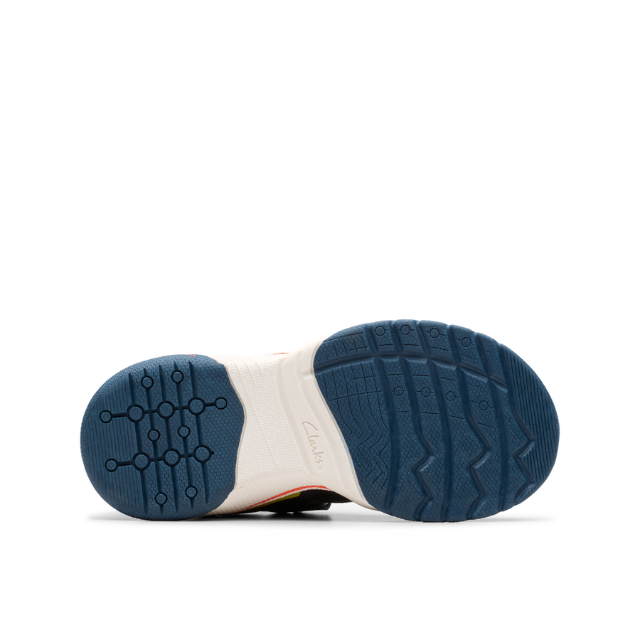 Clarks - FeatherTrackK - Navy Combi - Trainers