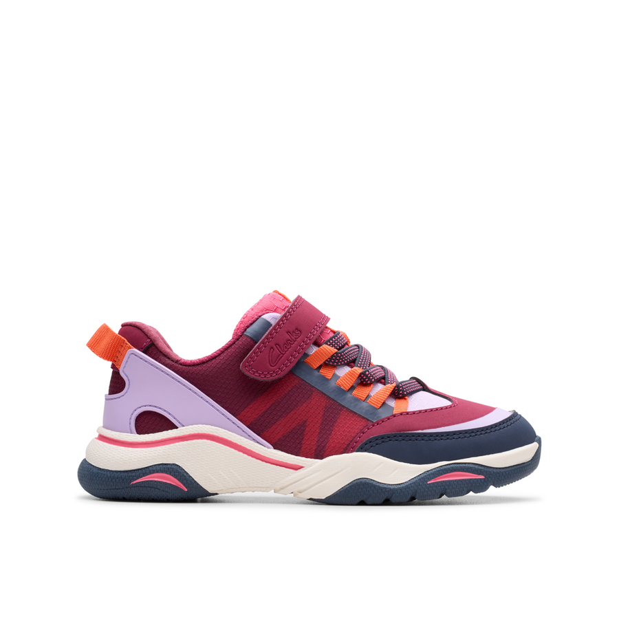 Clarks - FeatherTrackK. - Berry Combi - Trainers