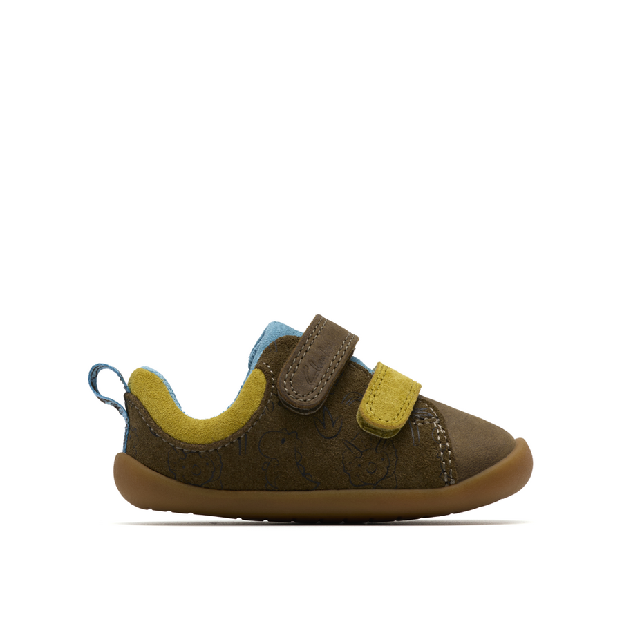 Clarks - Roamer Roar T - Dark Olive - Shoes