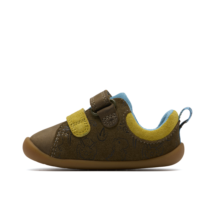 Clarks - Roamer Roar T - Dark Olive - Shoes