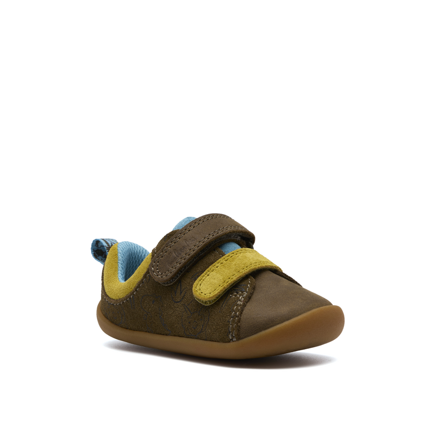 Clarks - Roamer Roar T - Dark Olive - Shoes