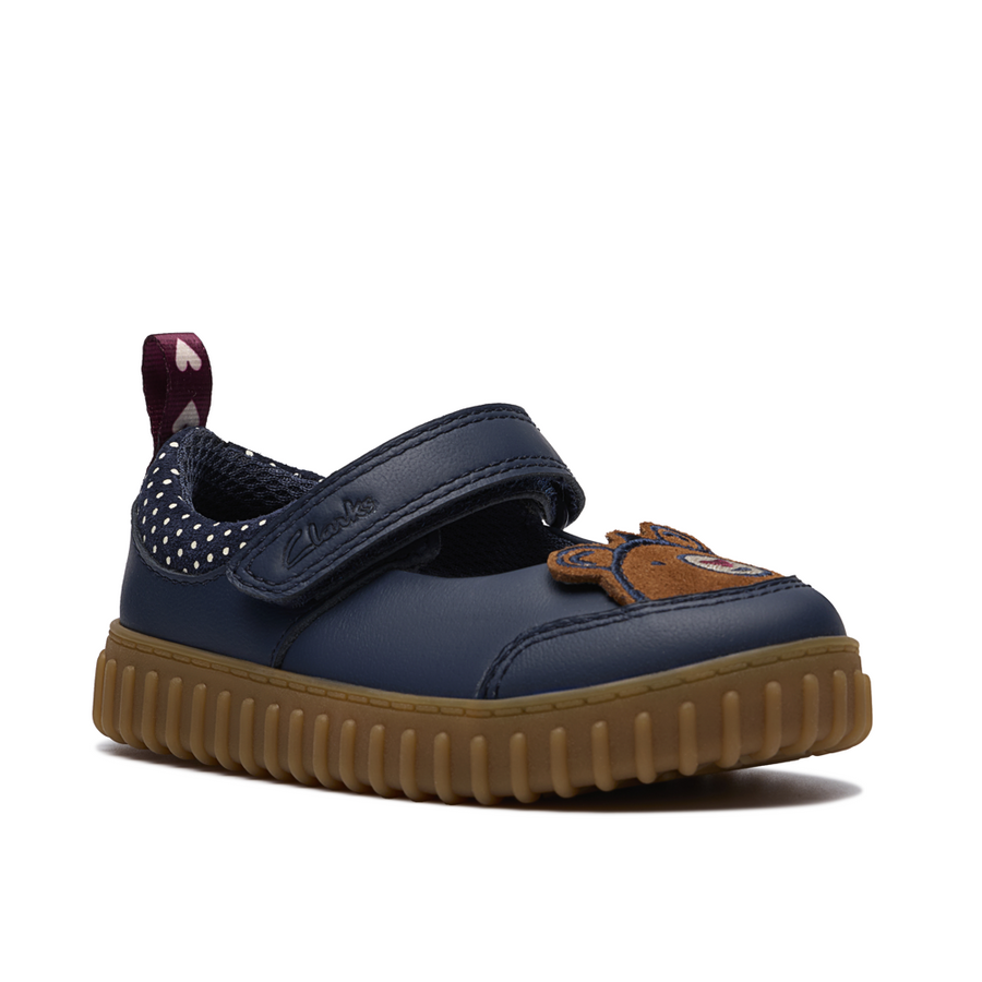 Clarks - Cove Beam T. - Navy - Shoes