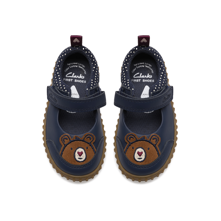 Clarks - Cove Beam T. - Navy - Shoes