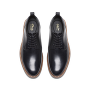 Clarks - Aldwin Lace - Black Leather - Shoes