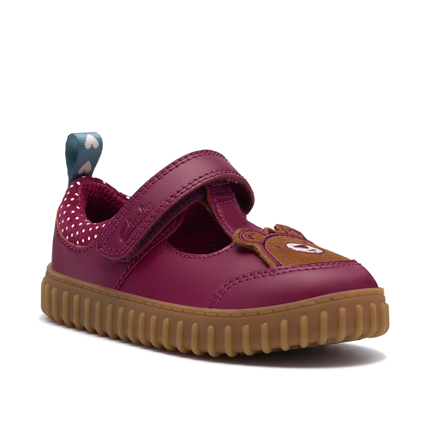 Clarks - Cove Glow T. - Berry - Shoes