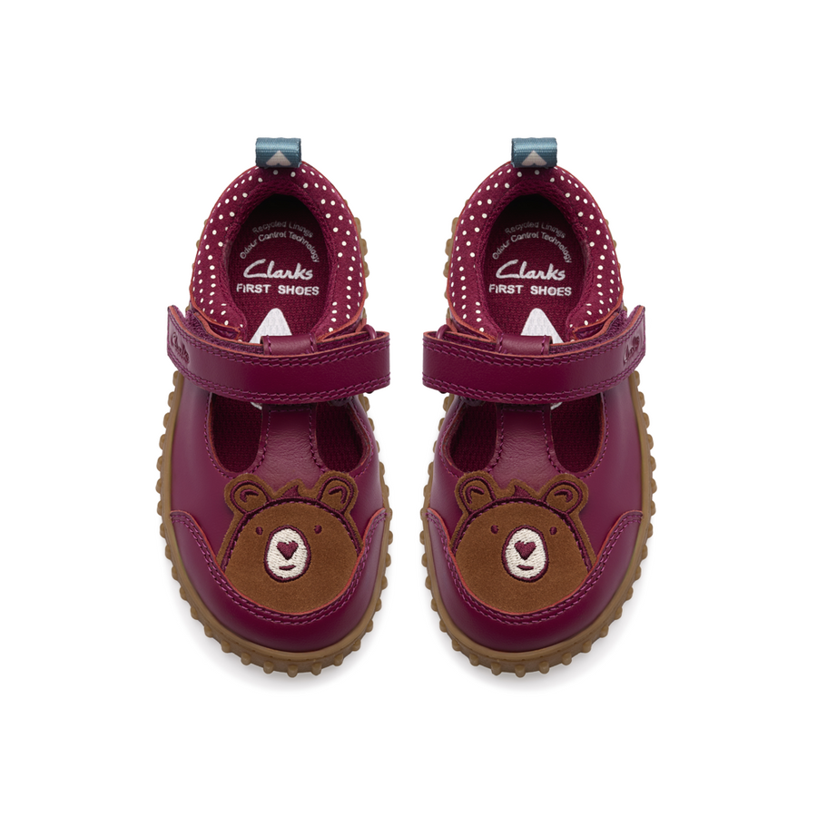 Clarks - Cove Glow T. - Berry - Shoes