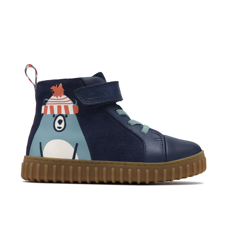 Clarks - Cove Kind T. - Navy - Boots