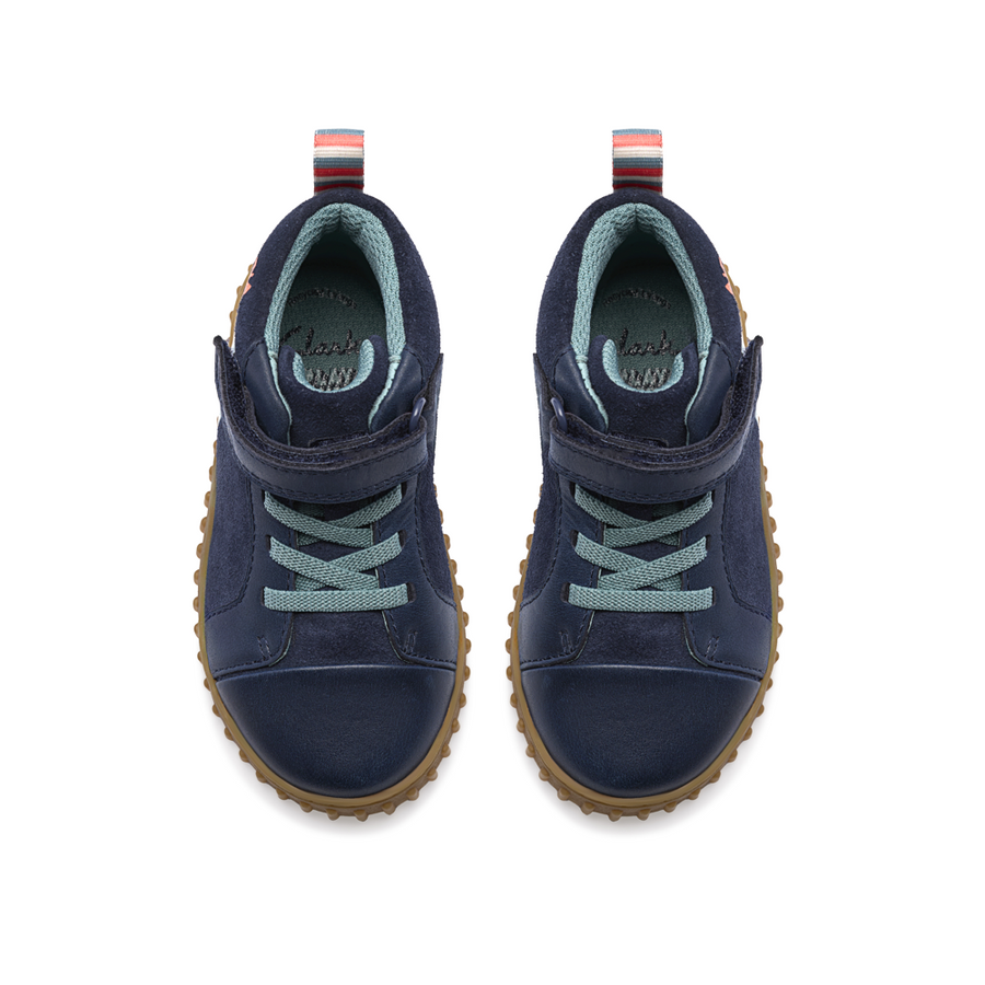 Clarks - Cove Kind T. - Navy - Boots