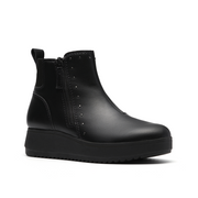 Clarks - Zylah Willow - Black Leather - Boots