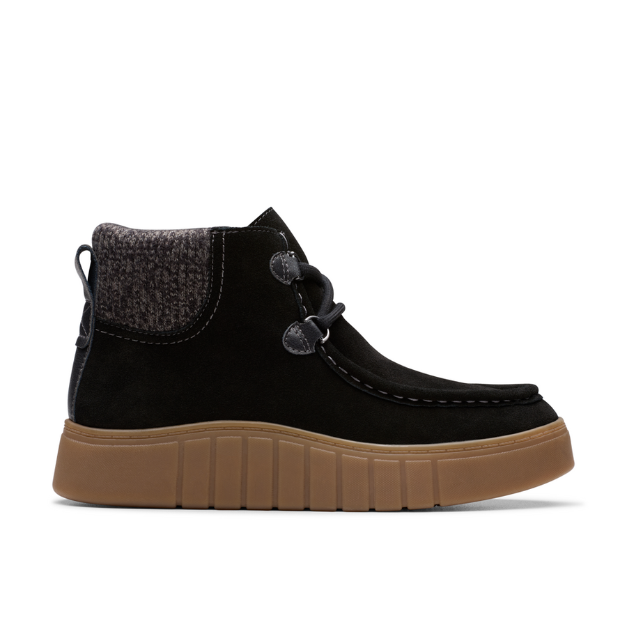 Clarks - Mykah Izzy - Black Suede - Boots
