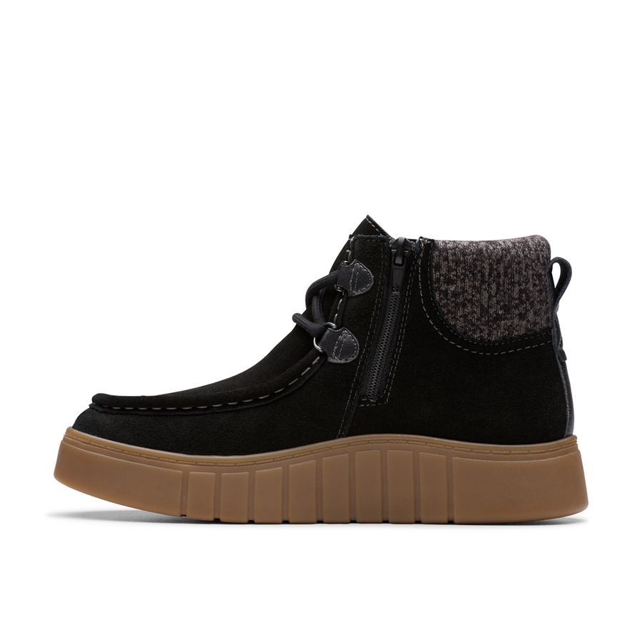 Clarks - Mykah Izzy - Black Suede - Boots