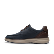 Clarks - Mullan Moc - Navy Leather - Shoes