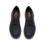 Clarks - Mullan Moc - Navy Leather - Shoes