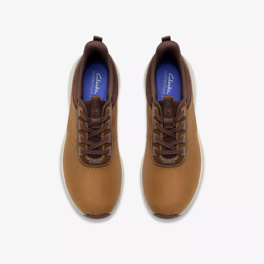 Clarks - Motion Trek LX - Dark Tan Leather - Shoes