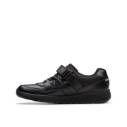 Clarks - Daze Kick K - Black - School Shoes
