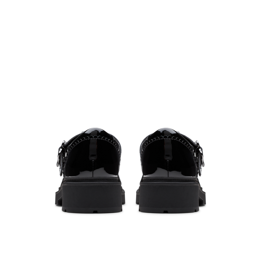 Clarks - Eris Hope Y - Black Patent - School Shoes