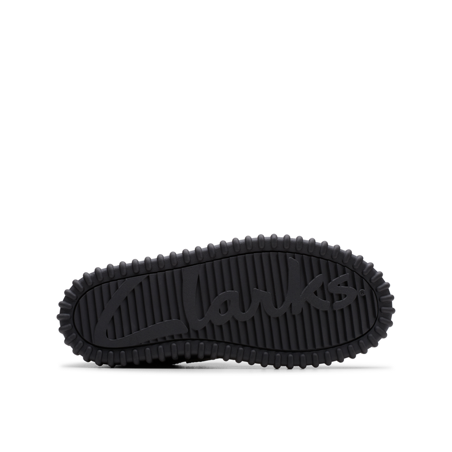 Clarks - Cove Hope K - Black Leather - School Shoes