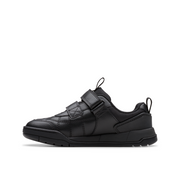 Clarks - Laser Cross K - Black - School Shoes