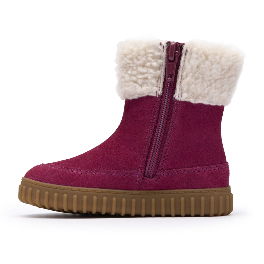 Clarks - Cove Snug T. - Berry Suede - Boots
