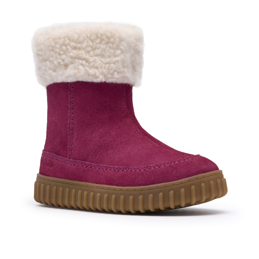 Clarks - Cove Snug T. - Berry Suede - Boots