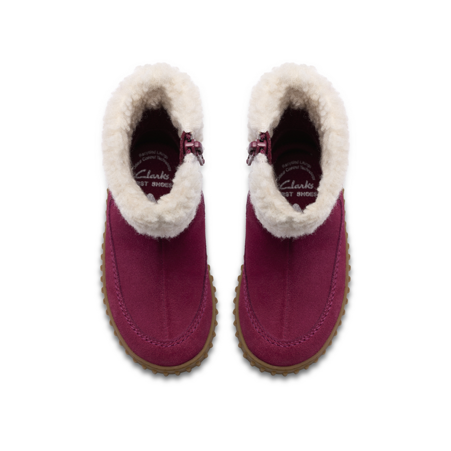 Clarks - Cove Snug T. - Berry Suede - Boots