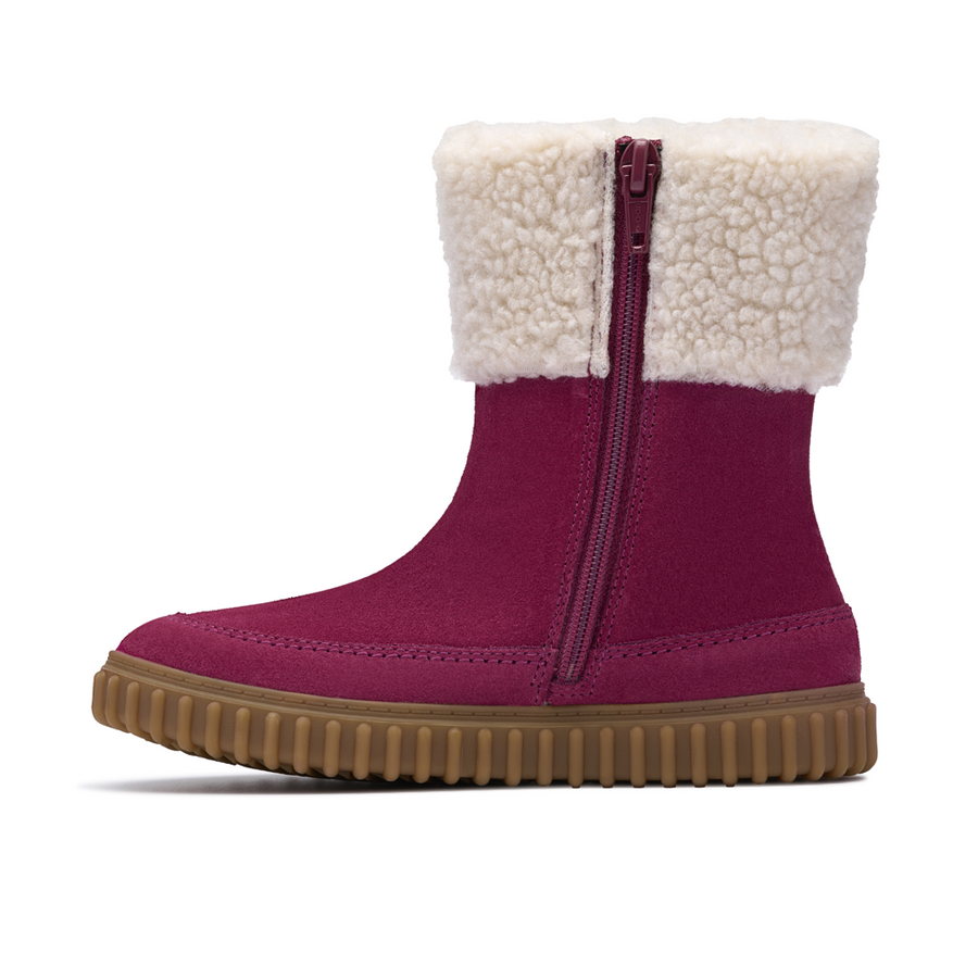 Clarks - Cove Snug K. - Berry Suede - Boots
