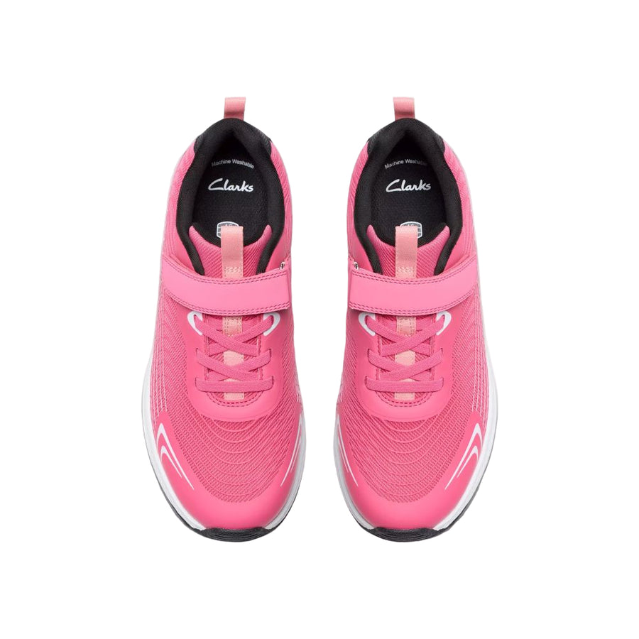 Clarks - Deyes Dash Y - Pink - Trainers