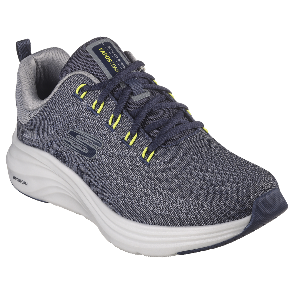 Skechers running gris best sale