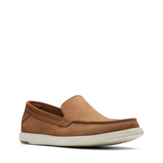 Clarks - Bratton Loafer - Dark Tan Nubuck - Shoes