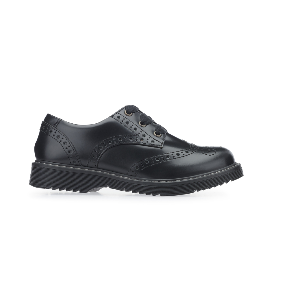 Start Rite - Impulsive - Black Leather - School Shoes