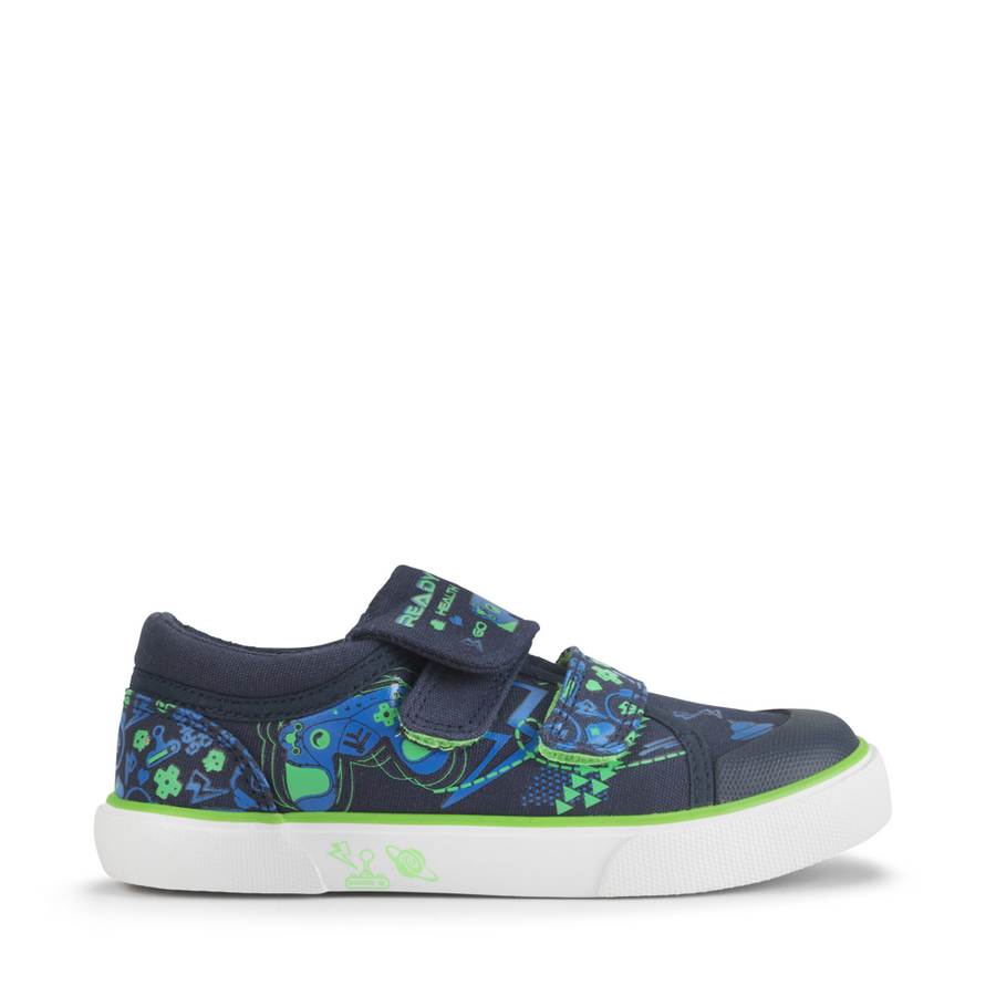 Start Rite - Level Up - Blue - Canvas Shoes