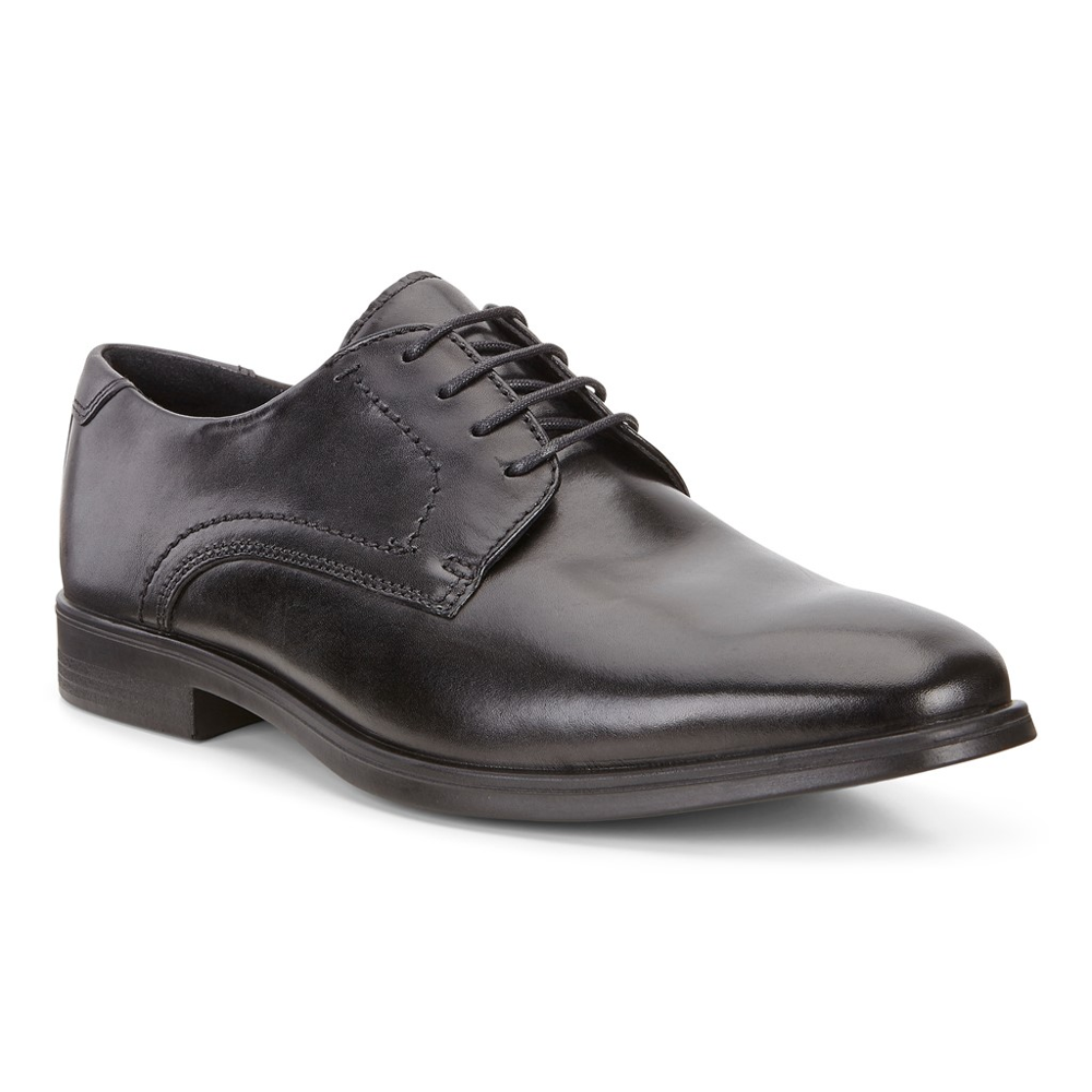 Ecco - 621634-50839 - Melbourne Tie - Black - Shoes