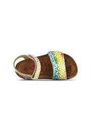 Shoes me - IC23S007-A - Rainbow Ponyhair - Sandals