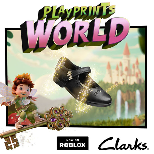girls clarks roblox shoes image