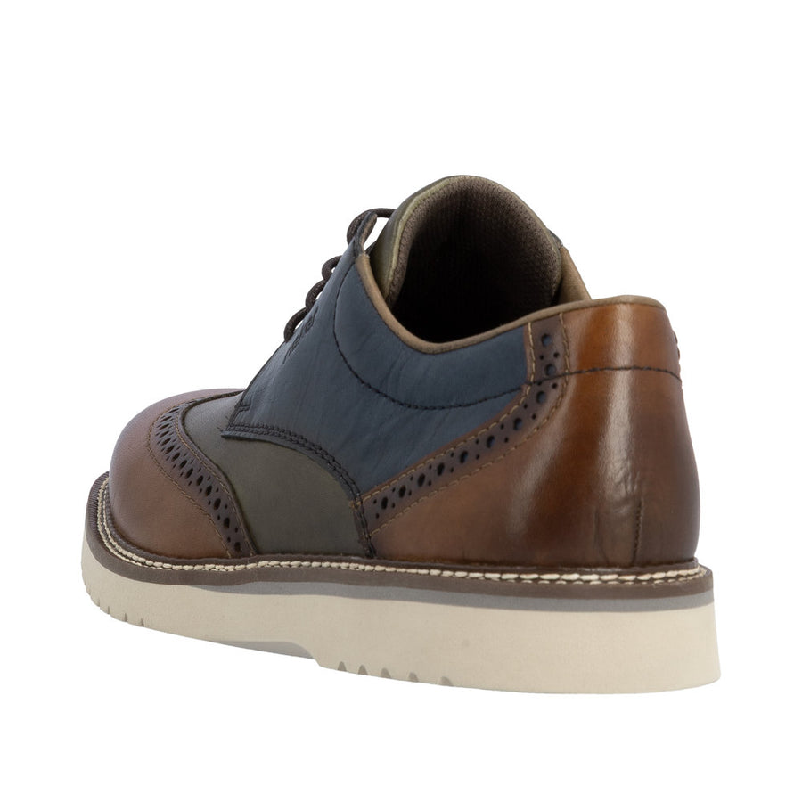 Rieker - 04504-90 - Muskat/Forest/Royalblue - Shoes
