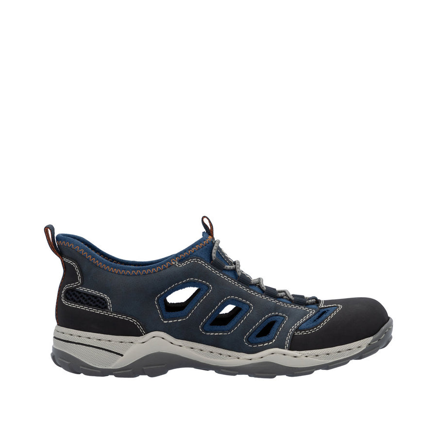 Rieker - 08078-14 - Schwarz/Midnight/Blau/Navy - Shoes